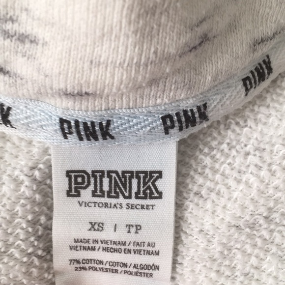 PINK 3/4 Zip Sweatshirt - Picture 4 of 6